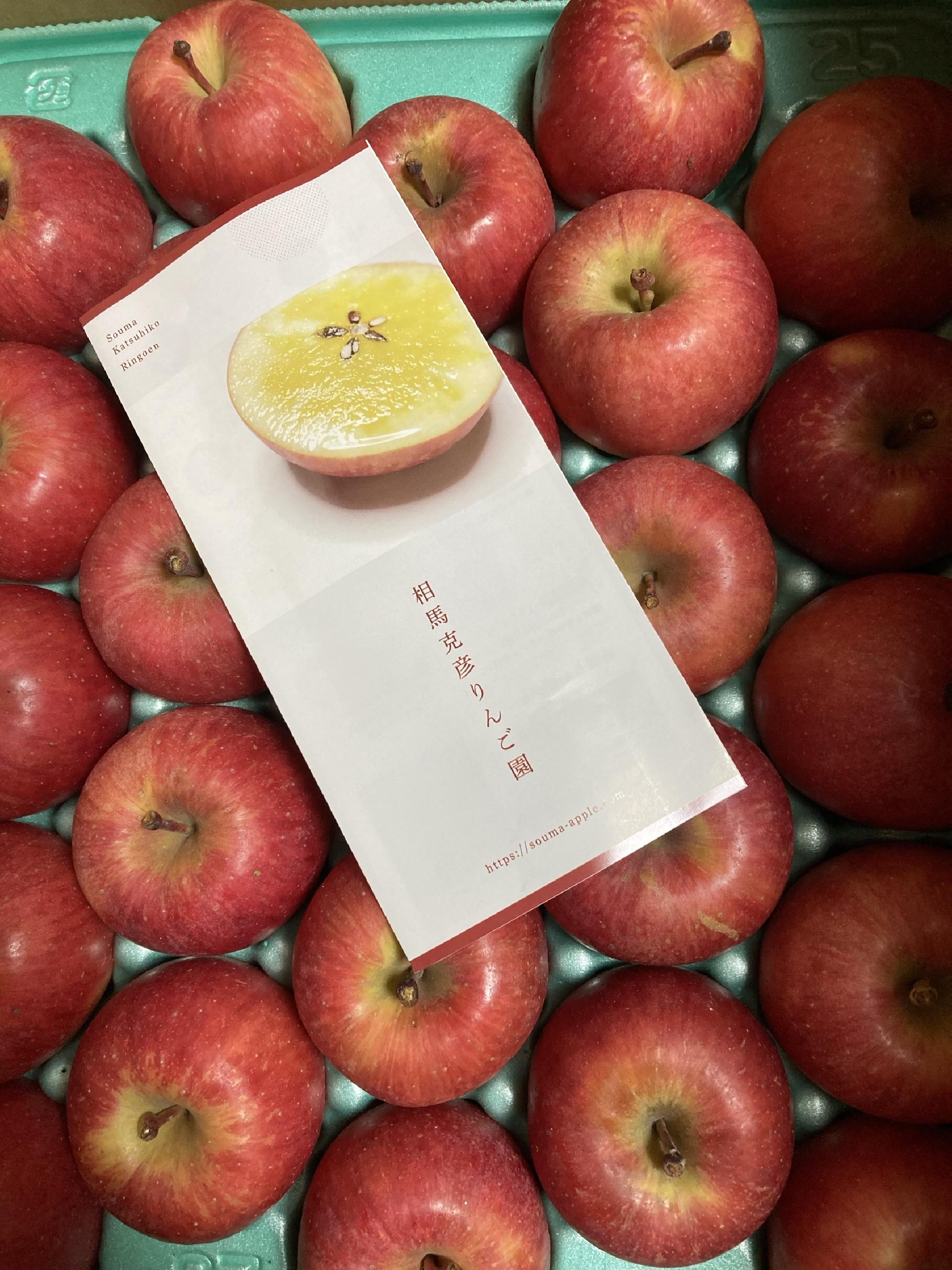  相馬克己りんご農園さんの蜜入りりんご