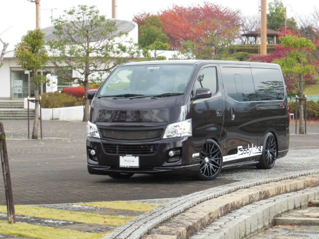 NV350キャラバン　カスタムカー撮影_画像