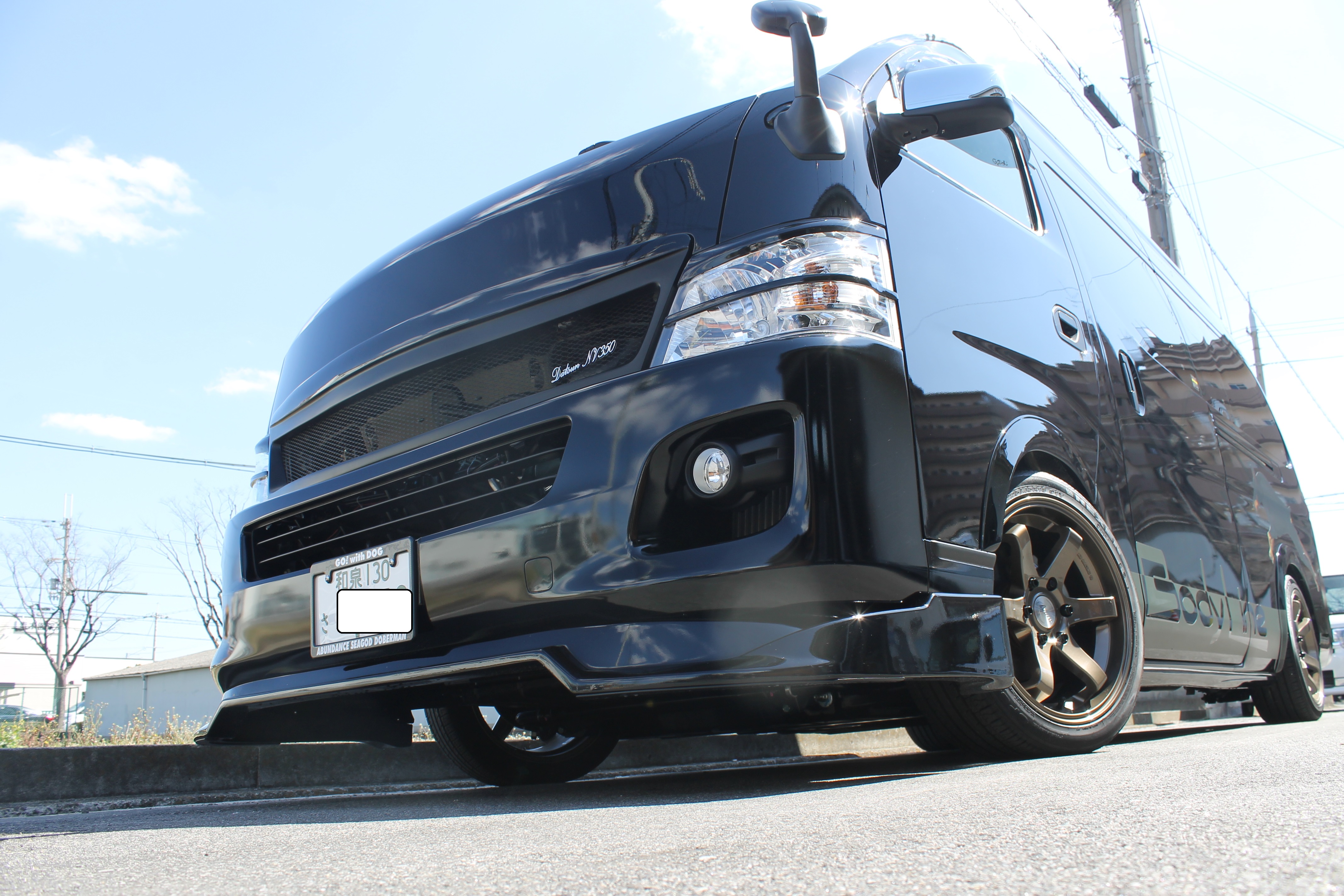 NV350ブラックワイドChromeGear！_画像