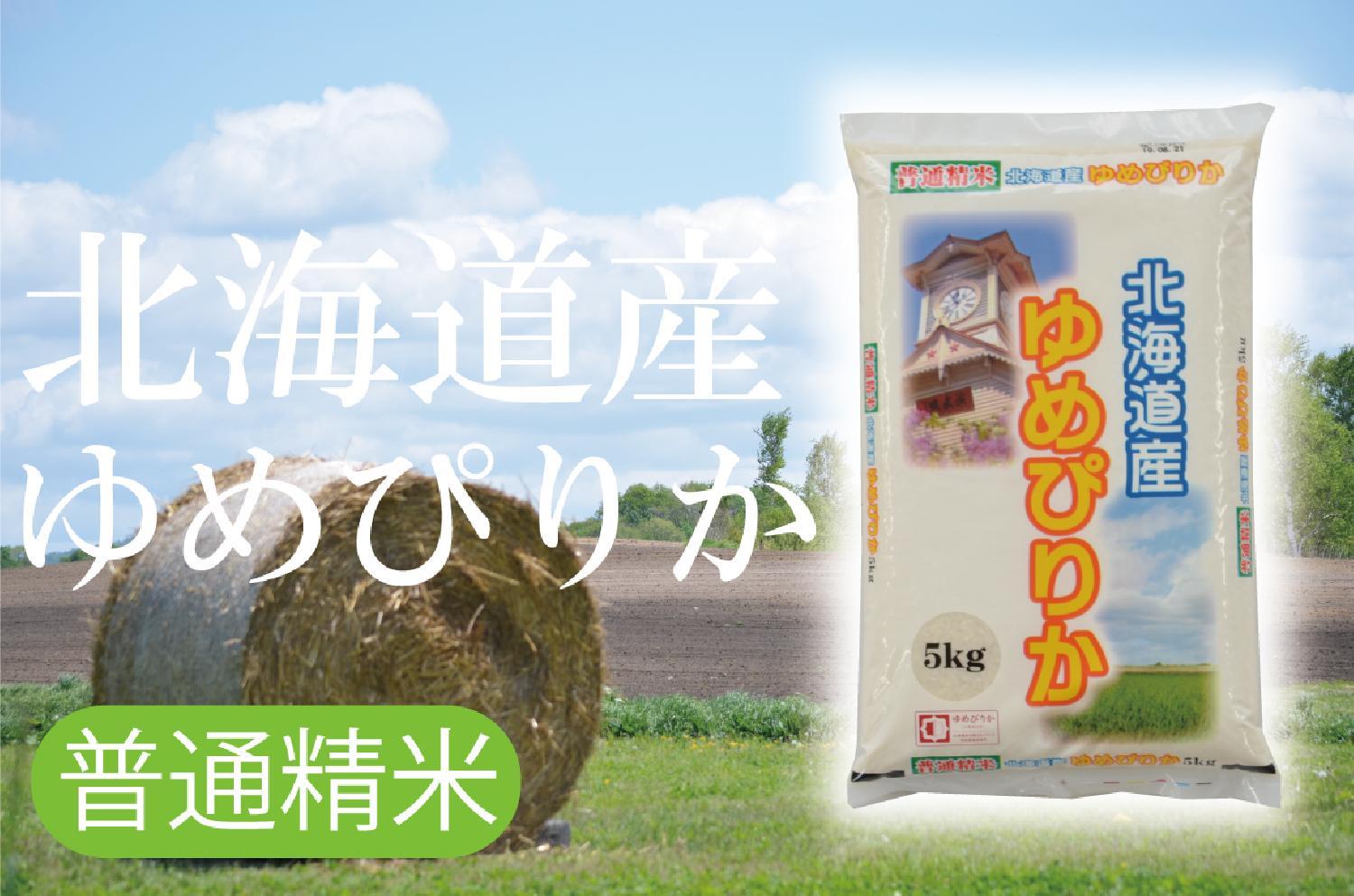 北海道産ゆめぴりか 20kg ※5kg×4袋【令和5年産】 [送料無料](・沖縄・離島は別途必要)普通精米