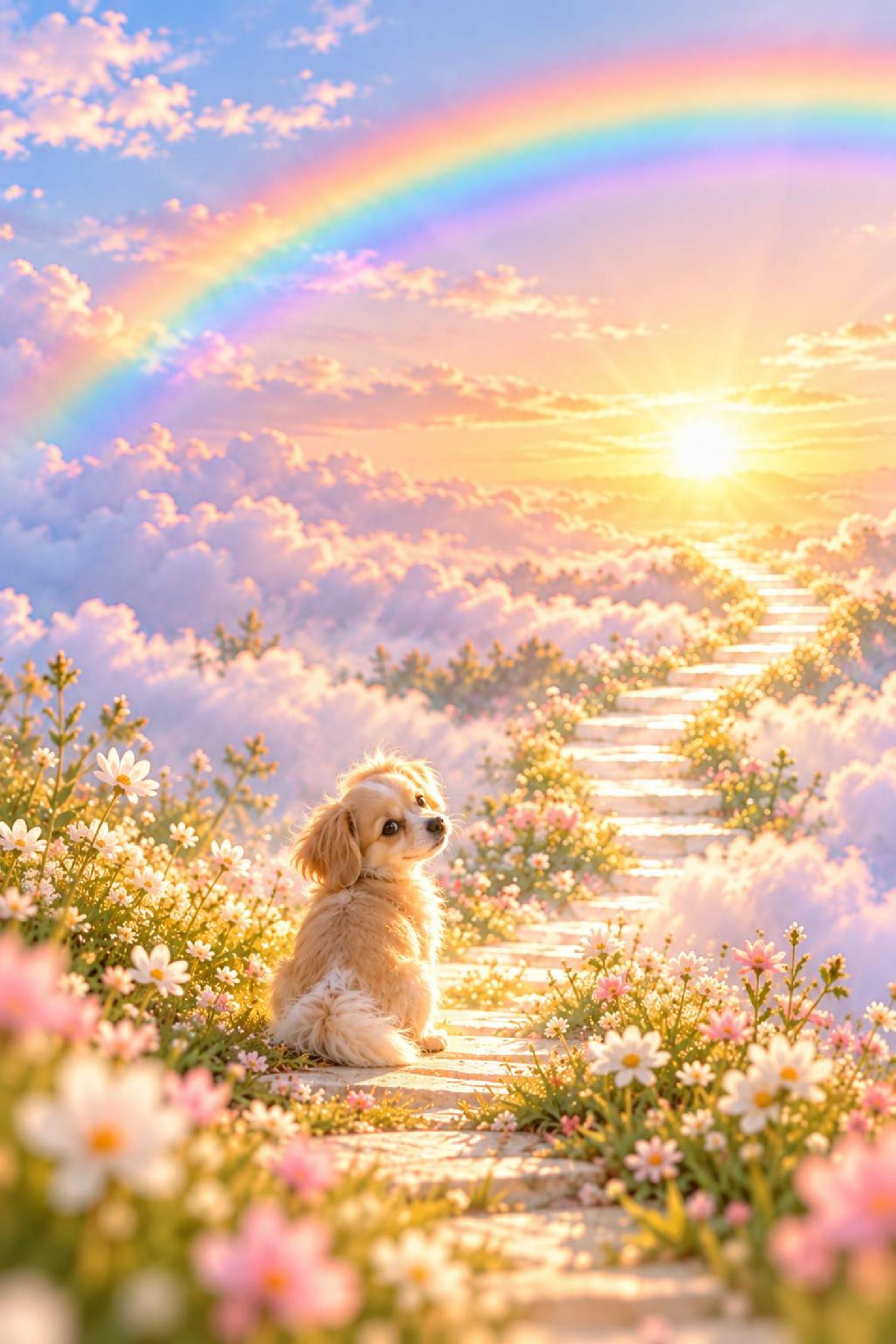 お客様の胸元に現れた、虹の橋を渡った愛犬ちゃん 画像_1